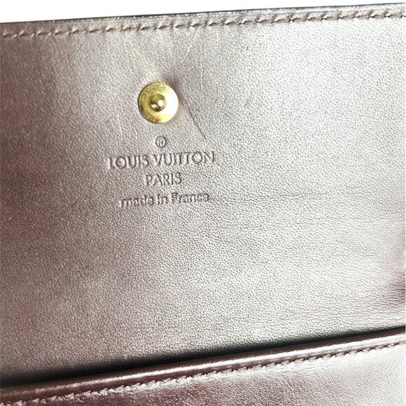 Louis Vuitton Elise Monogram Vernis Patent Leather Wallet - Picture 13 of 13